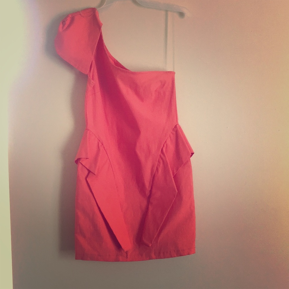 Coral Pink Unworn Dress